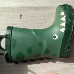 Target Green Dinosaur Kids Rain Boots